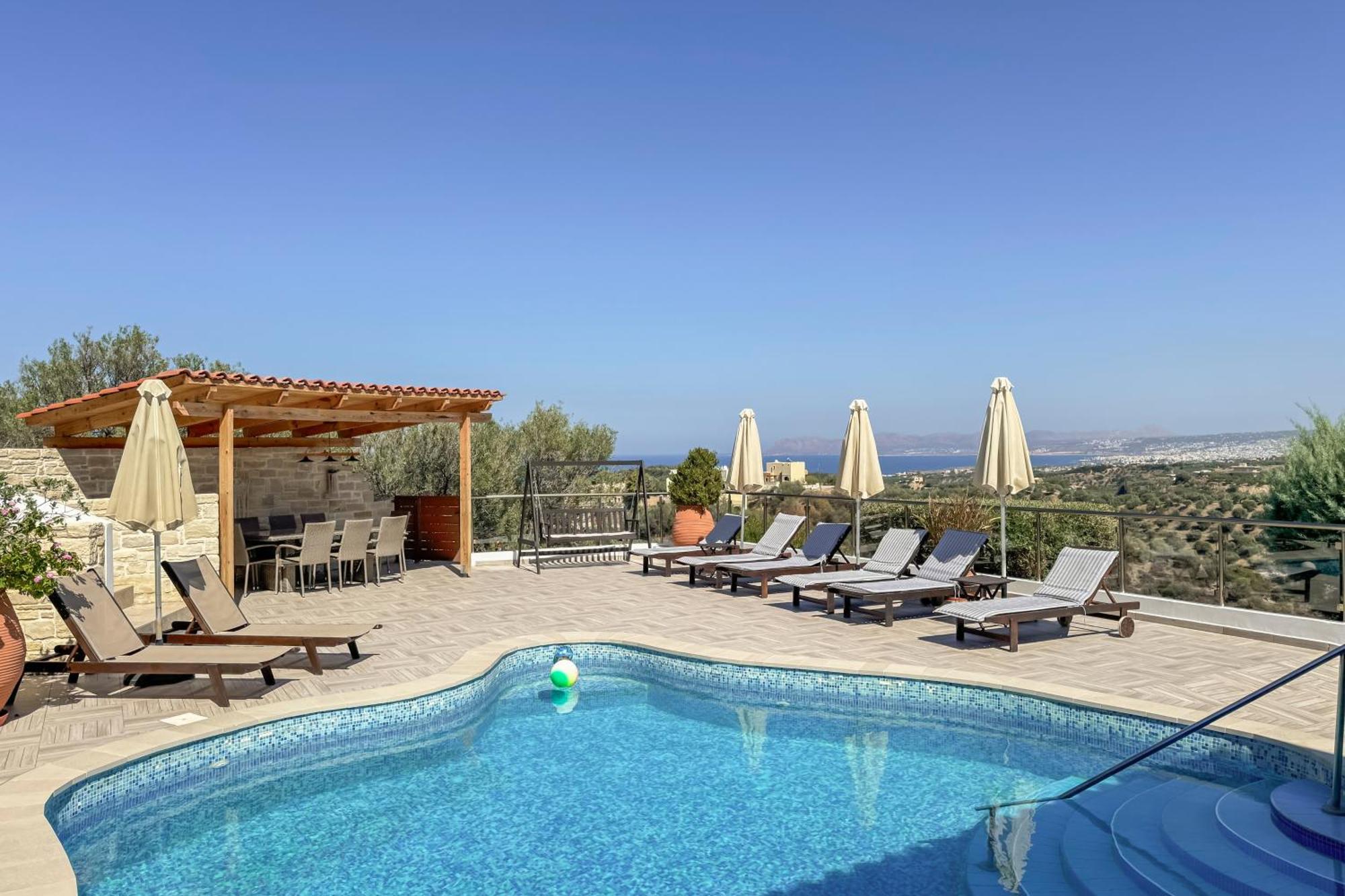 Pano Stalos Villas Esterno foto