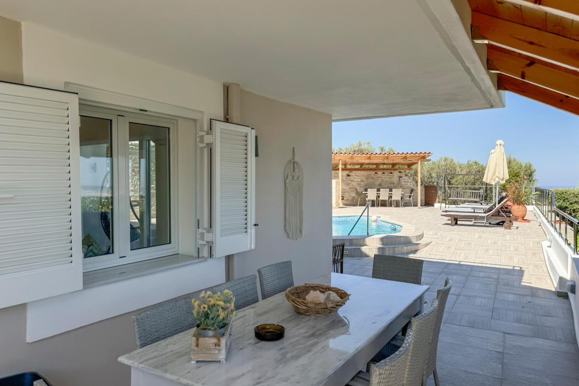 Pano Stalos Villas Esterno foto